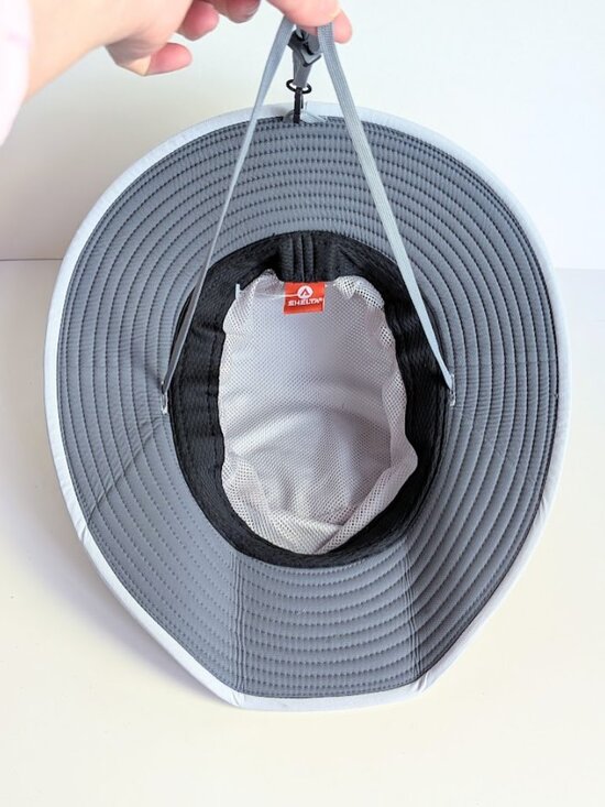 The Shelta Classic Crown Wide Angle Brim 50+ UV Protection Performance Sun Hat main image 4
